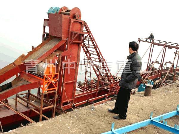 Magnetic separation sand dredger