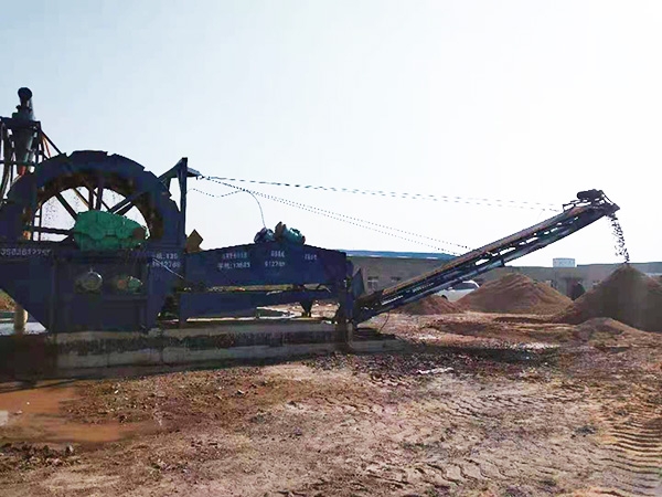 Installation site of sand production line