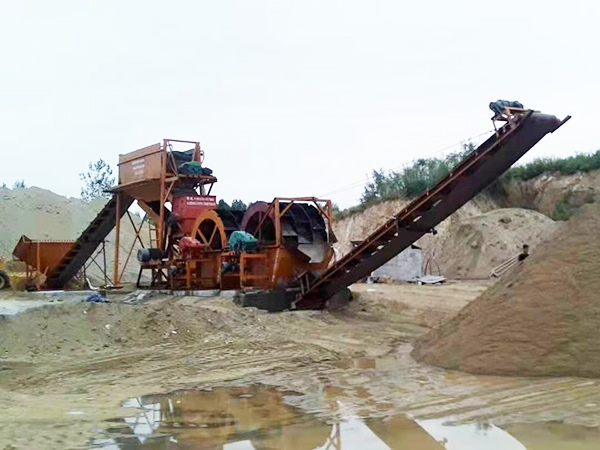 Sand washing production line